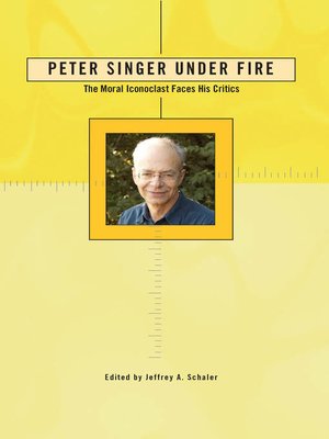 cover image of Peter Singer Under Fire